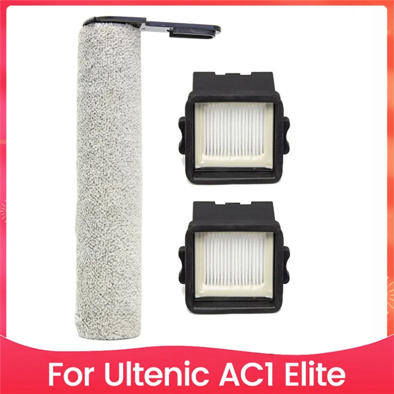 

ABVJ-вакуумная сменная щетка и фильтр, подходит для Ultenic AC1 Elite, аксессуары для пылесосов для влажной и сухой уборки