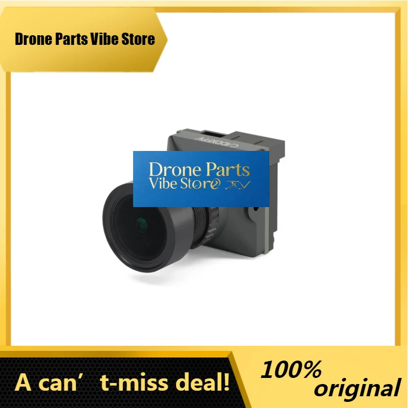 

DronePCADDXFPV Ratel Pro Analog Camera 1500TVL 9.5g Super WDR 4.5V-27V NTSC/PAL CMOS FPV Starlight Night Vision Blacklight Camer