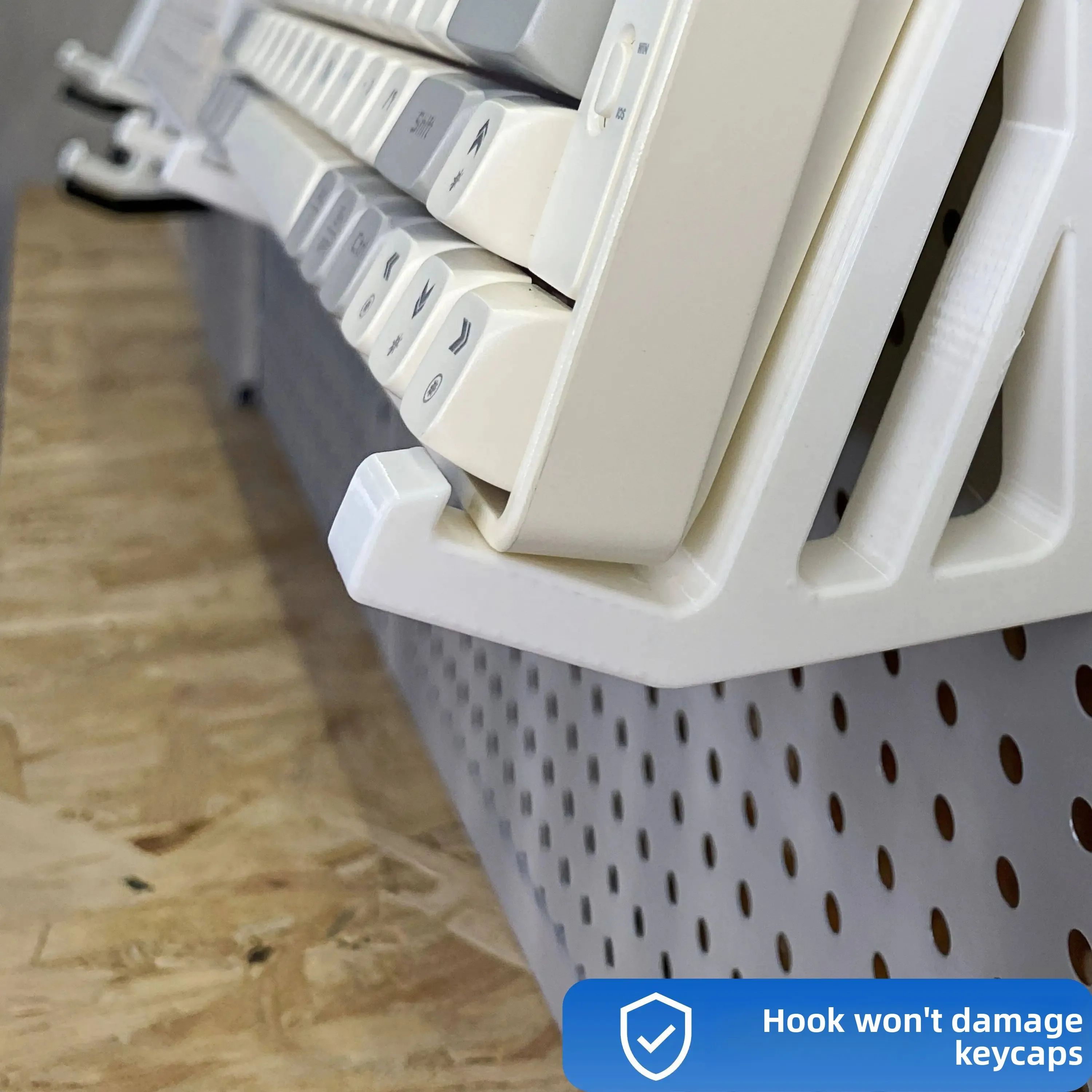 Metal round Hole Board Accessories Keyboard Storage Rack Suitable for 6 Hole Distance 1625263 Plastic Storage Organizer