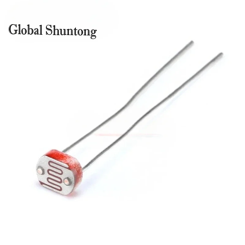 20PCS 5506 5516 5528 5537 5539 5549 5mm Photoresistor Light-dependent Resistor LDR Light Detection Switch Sensor