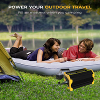 3000W Intelligent Power Inverter DC 12V To AC 110/220V Dual USB Car Charger Converter Modified Sine Wave Portable Power Inverter