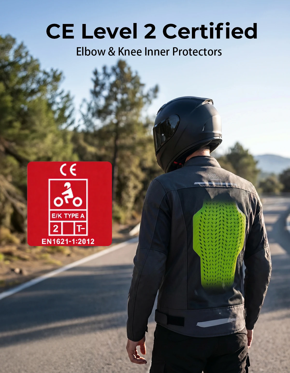 CE Protective Gear Insert Jackets Guards Build-in Back Armor Elbow Pads Motorcycle Motobike Riding Security Anti Impact