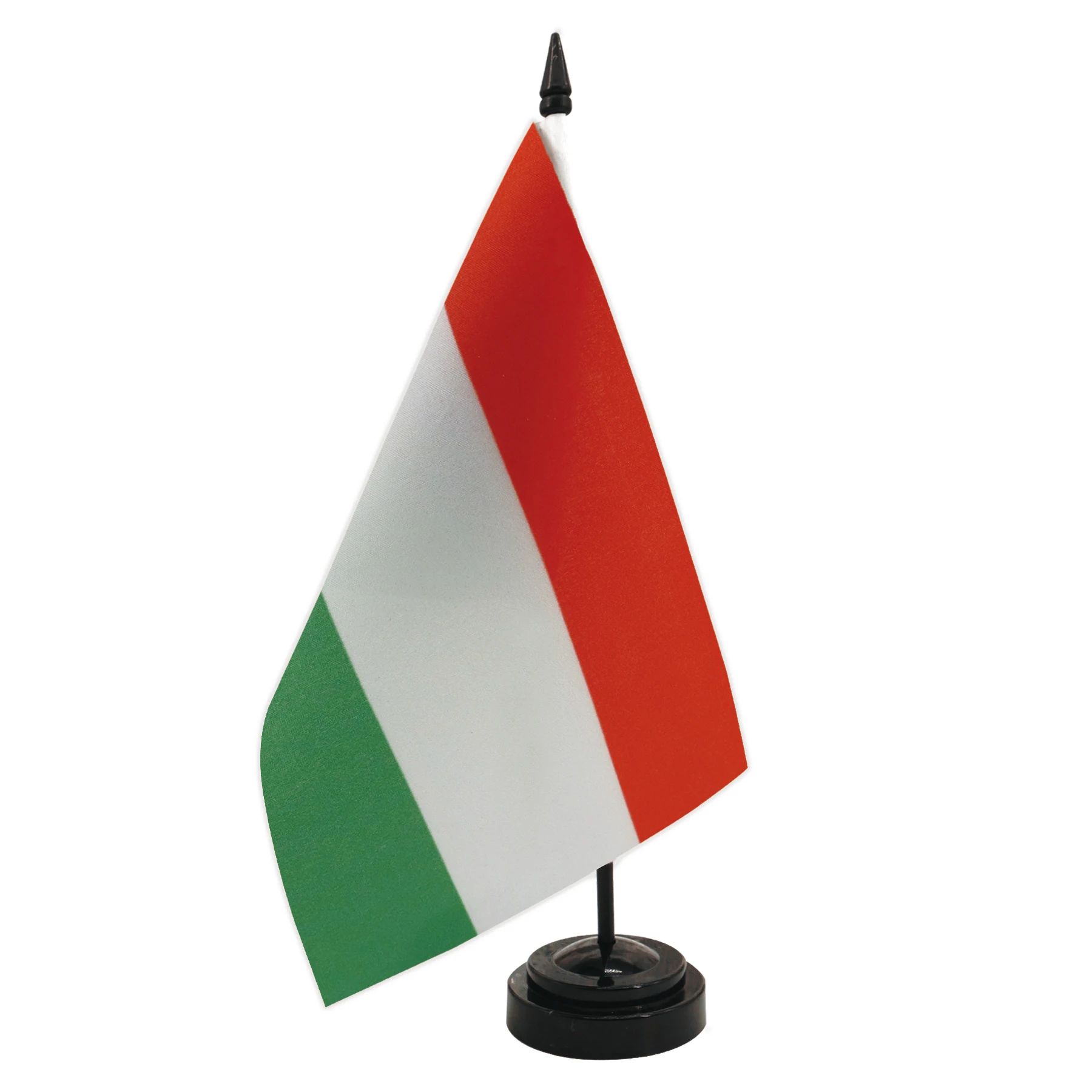 Hungary Desk Flag 5.5x8.3inch Conference Negotiation Flag Product Display Office Top Desk Ornaments Flags