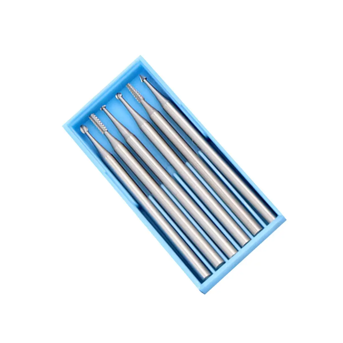 

6pcs Tungsten Carbide Milling Engraving Bits 2 35mm Shank Rotary Drill Burrs Wood Aluminum Plastic Jewelry Craft