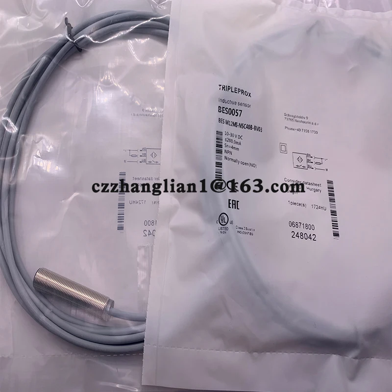 brand new Proximity switch BES M12MI-NSC40B-BV03 BES M12MI-POC40B-BP05  One year warranty