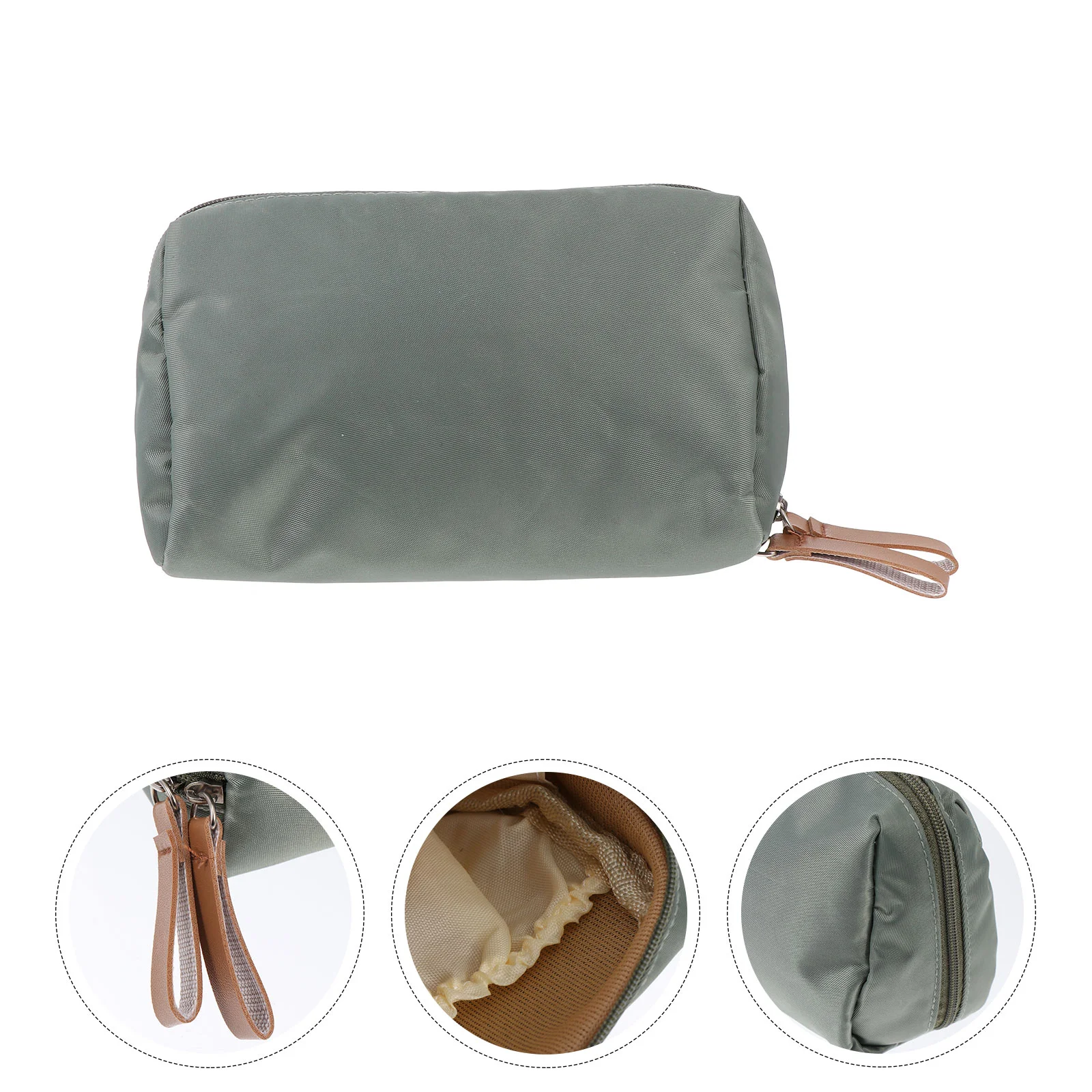 

Storage Miss Portable Insulated Serving Bowl with Lid Pvc Composite Material Multifunctional Makeup