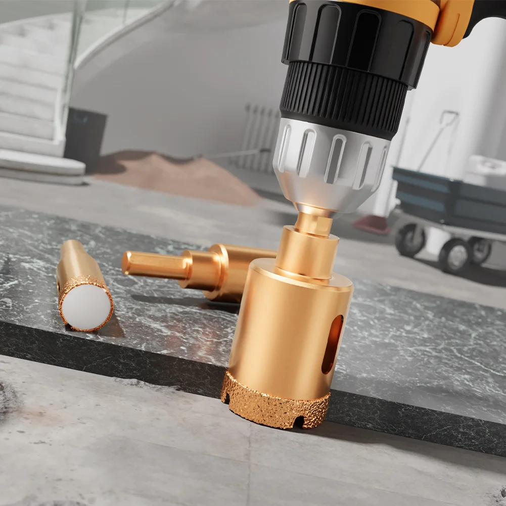 

12PC M10 Thread Brazed Diamond Hole Opener Core Drill Bit for Ceramic Tile Marble Granite Brick Masonry Hole Saw Tools Drill Bit