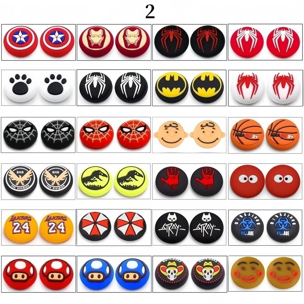 

【Hot-product】Silicone ThumbStick Grip Cap For Playstation 5 PS5 XBOX Series X/S ONES 360 Switch2 GamePad Joystick Controller