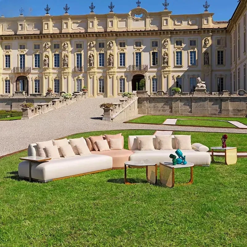 Designer Couch Modern Villa Furniture Lounge Club Couches Garden Sofas Italian Reception Night Club Lobby Sofa