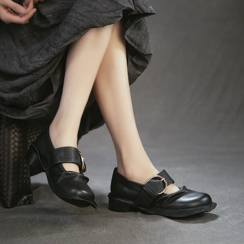 3.5 Cm Height Women's Oxford Shoes Luxury Handmade Quality Comfortable 2026 Autumn Fashion Soft Cowhide Platform Shoes Woman