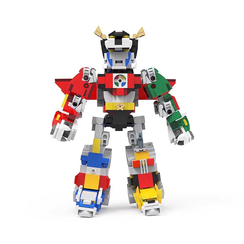 Hot New Voltroned Robot Action Figure Building Blocks Anime Technical Mecha Bricks Constructor Model Brick Set Kids AdultsToys