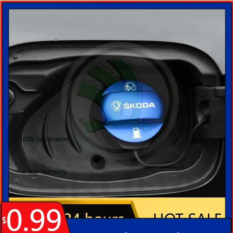 

Car Sticker Car Sticker 2025 Hot Car Fuel Filler Door Cover Fuel Tank Gas Caps Accessories For Skoda Octavia Kodiaq Enyaq IV Kam