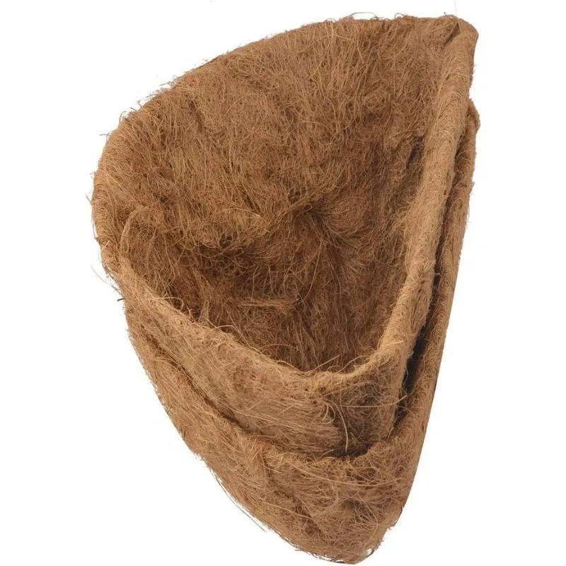 

2PCS Natural Coconut Fiber Liners Thick Coconut Liners for Planters Round Hanging Basket Liners Replacement Liners for Garden
