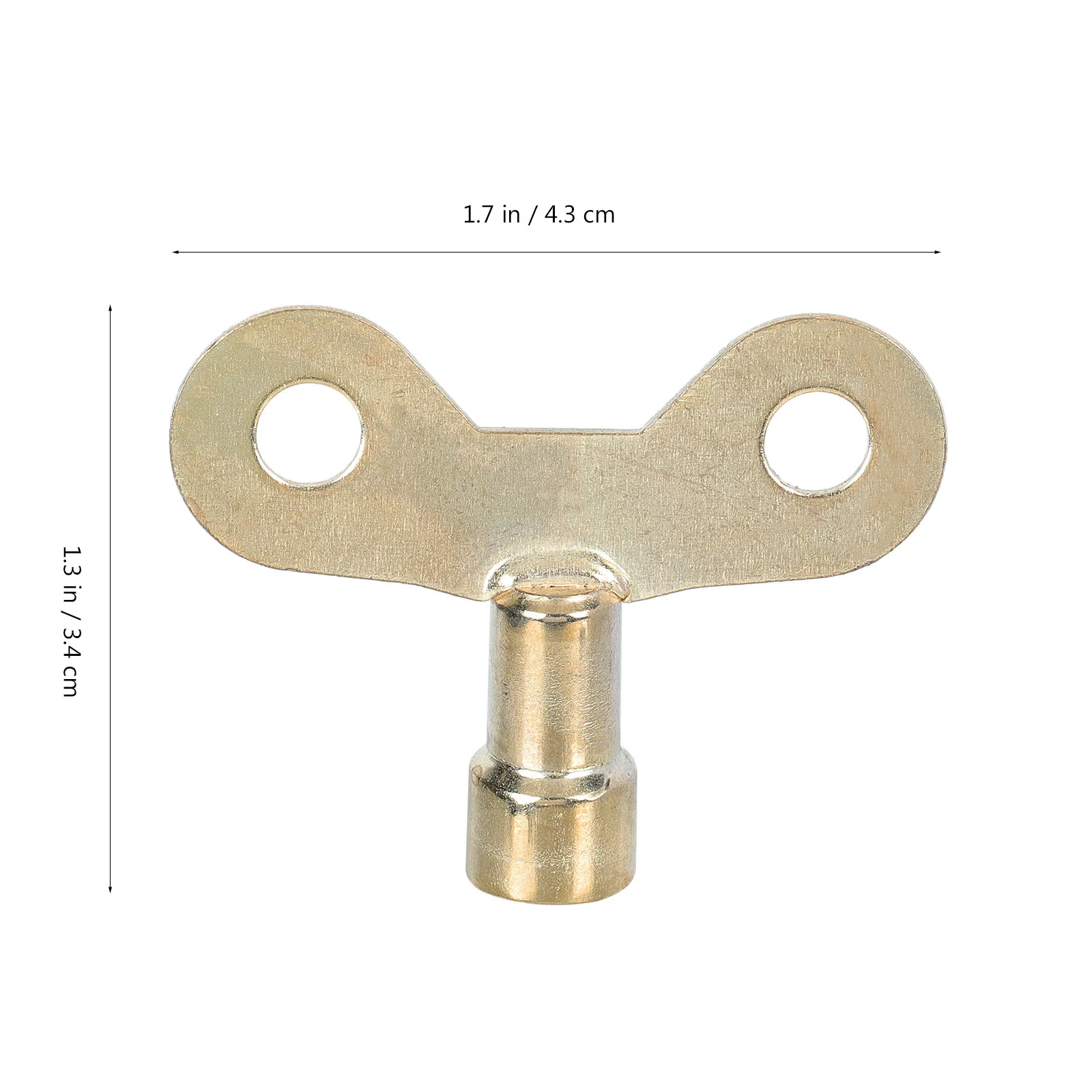 10Pcs Radiator Exhaust Valves Keys Heavy Duty Iron Radiator Wrench for Bleeding Air from Radiators Portable Storage Hole Design - view 6