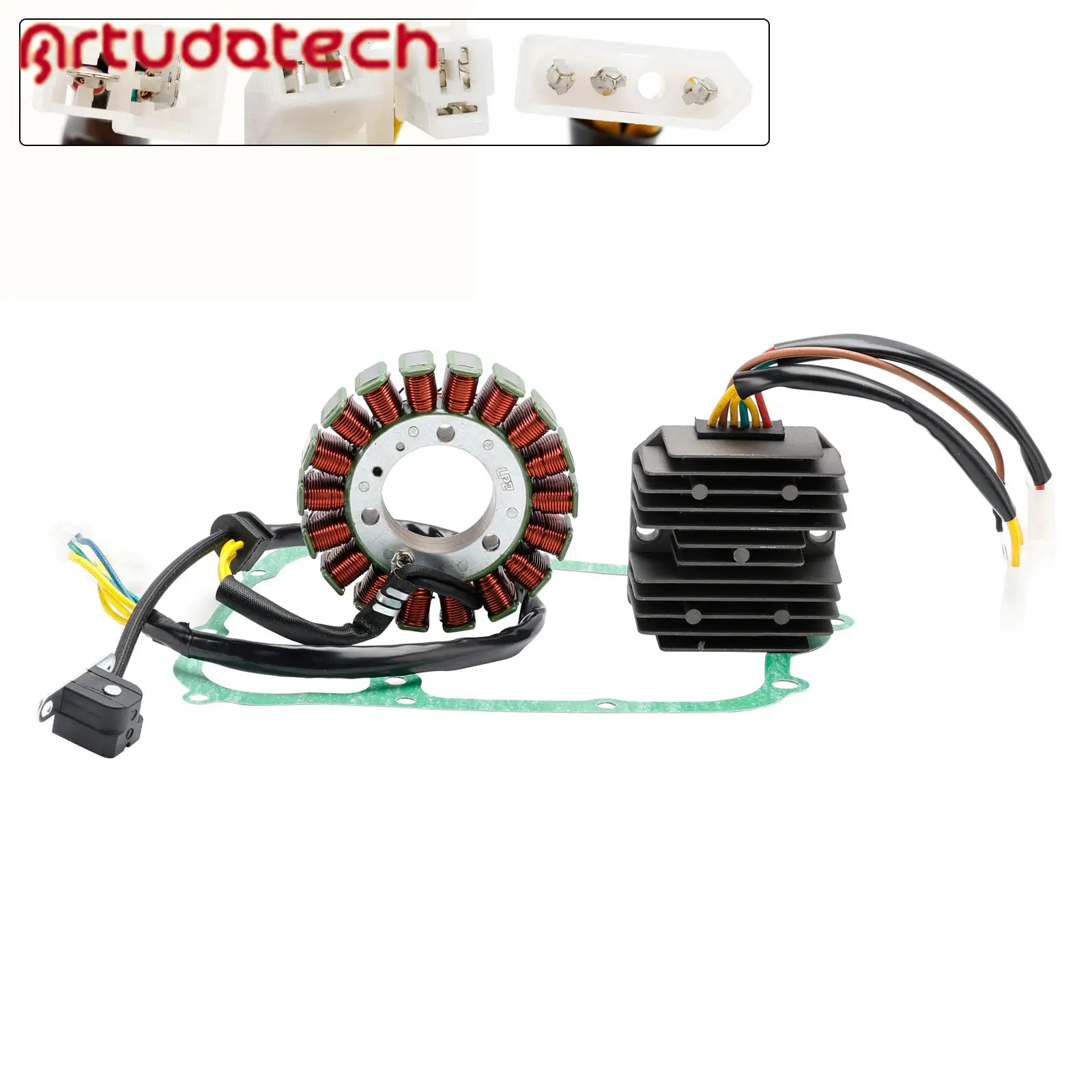 

Magneto Stator Regulator Gasket Set for Aprilia Leonardo 250 300 2002 2003 2004