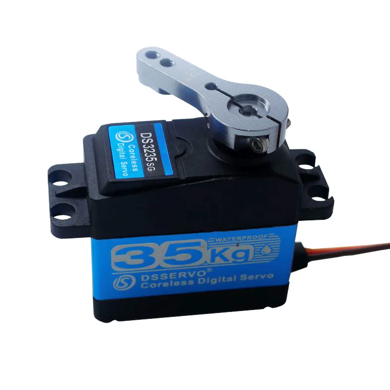 35kg ds3235sg motor coreless de alto torque servo engrenagem de metal digital e servo de engrenagem de aço inoxidável para arduino robótico diy modo rc