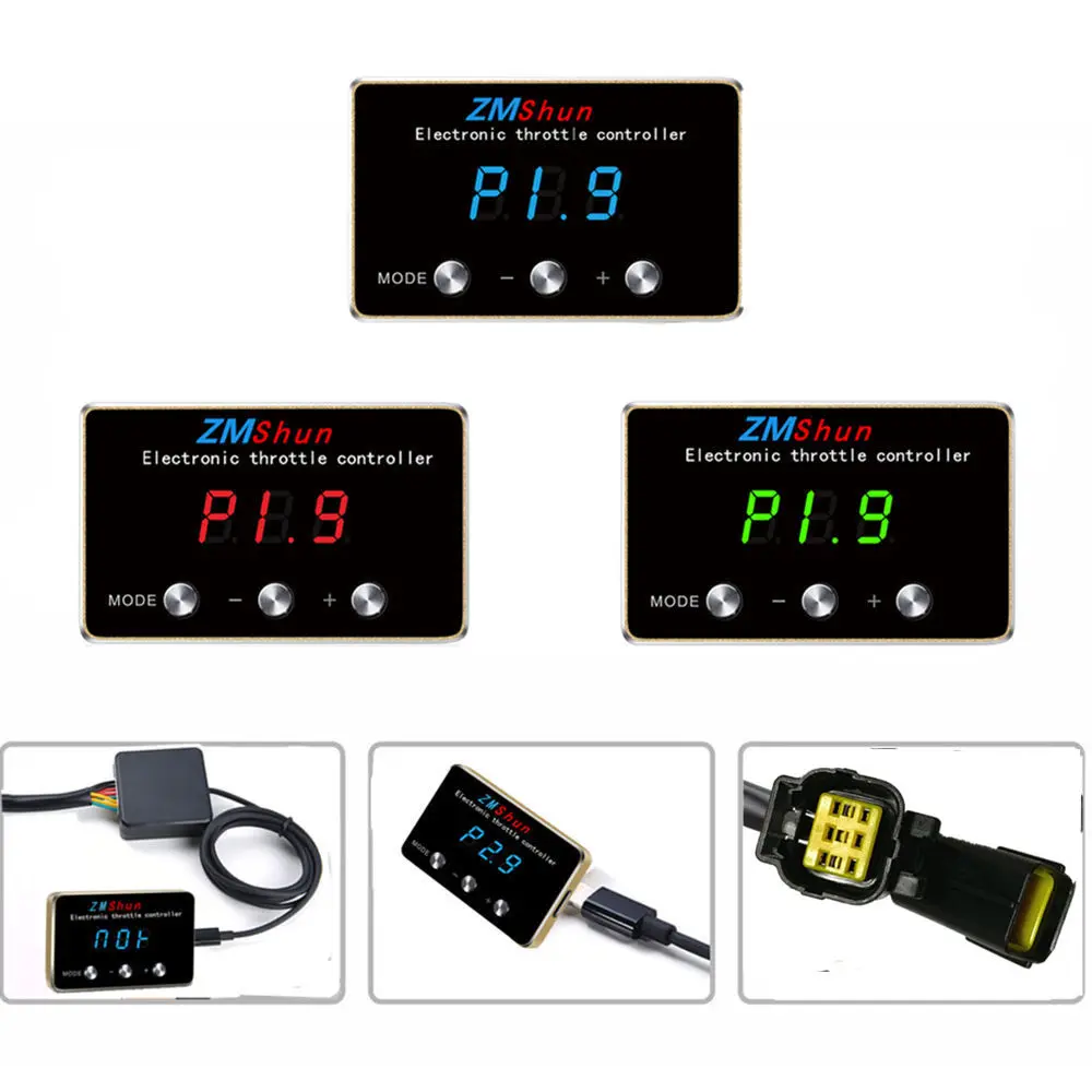 for FOTON Electronic Throttle Cars 3 Colors Car Electronic Throttle Response Controller Gas Pedal Booster Accelerator Commander