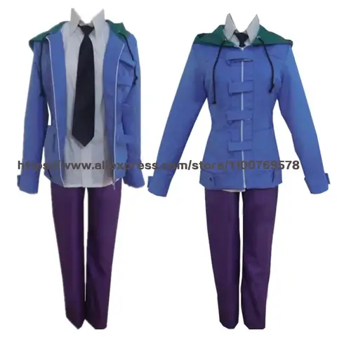 Customize Anime Akise Aru Cosplay Costume Uniform Outfit for Halloween Drama Anime Party