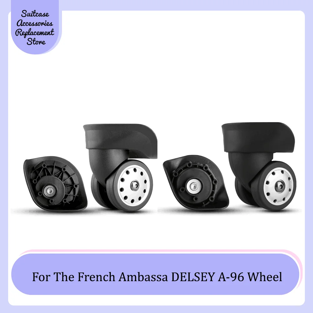 Pour La Valise De Rechange De Roue Universelle De A-96 De L'ambassade Française DELSEY Lisse Silays euse Absorbant Les Chocs Roue Accessoires Roues