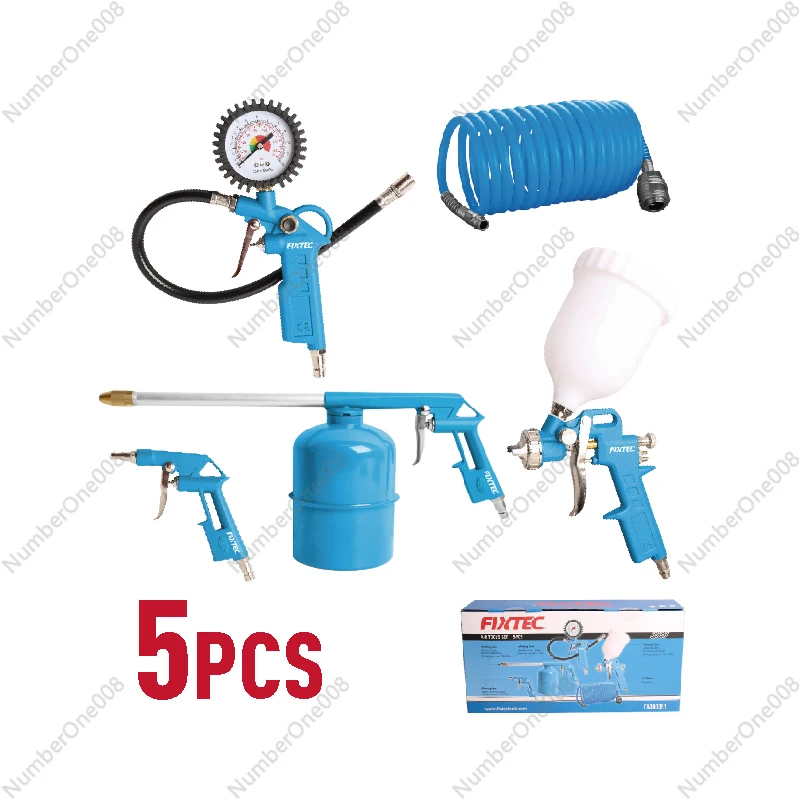 

Другой набор пневматических инструментов, 5 шт., набор пневматических инструментов для распыления/краски/формления воздуха/стирания/воздушного пистолета