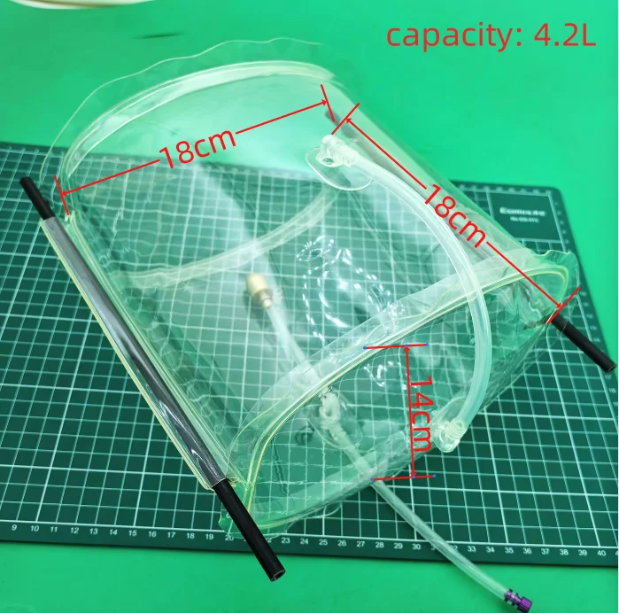 fuel bag soft fuel tank Oil Bag Bladder for turbine jet    RC airplane 4.2 liters