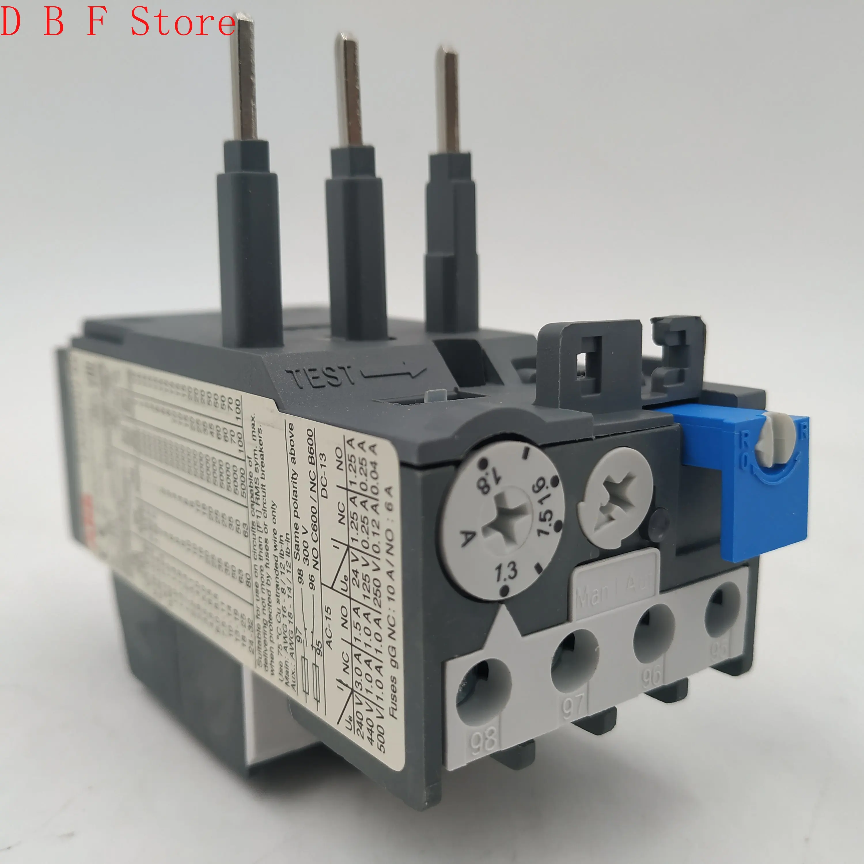 ASEA Thermal Overload Relay TA42DU-25M,TA42DU-32M,TA42DU-42M,TA75DU-25M,TA75DU-32M,TA75DU-42M,TA75DU-52M,TA75DU-63M