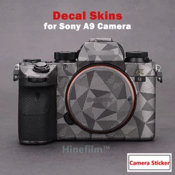 A9 Camera Skin Alpha 9 Premium Decal Skin Protective Film for Sony ILCE-9 Camera Protector Anti-scratch Cover Film Sticker