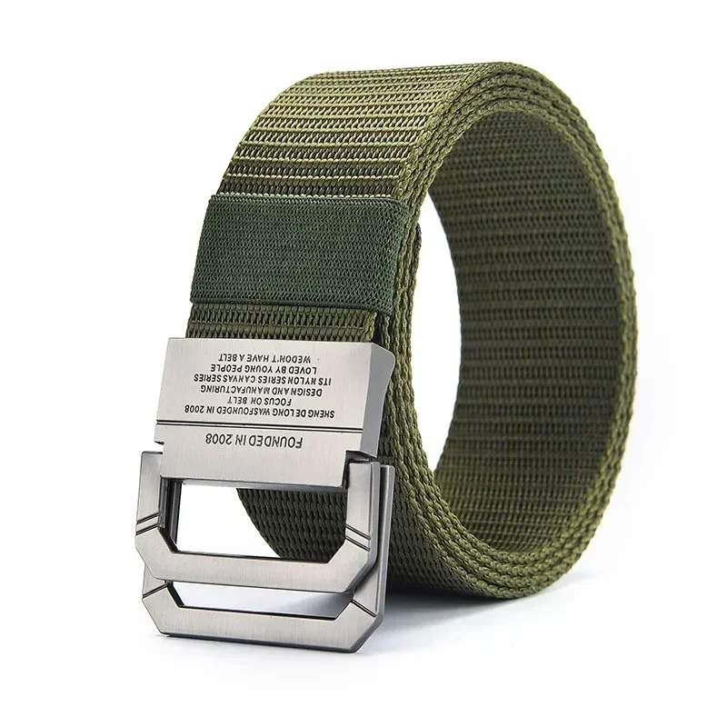 120CM Männer Gürtel Gurtband Stoff Taktische Armee Leinwand Geistige Casual Mode Luxus Jeans Dekor Gürtel Militär Sport Strap Gürtel geschenk