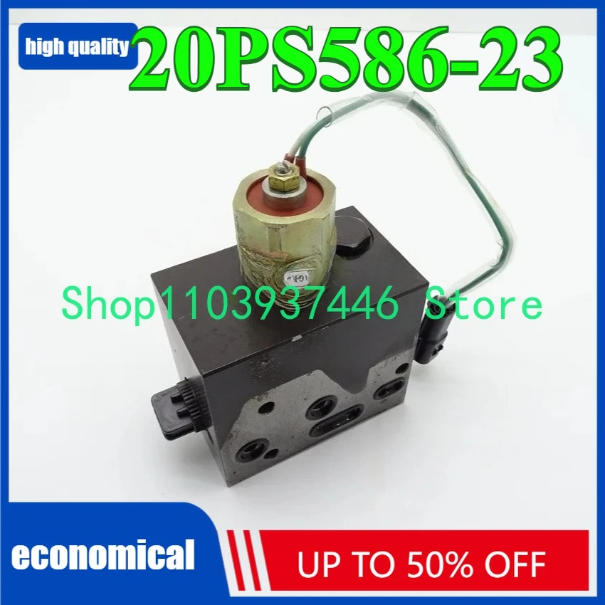 719753 Excavator Mechanical Parts K3V112 Hydraulic Pump Solenoid Valve 420-001927 719754 Excavator