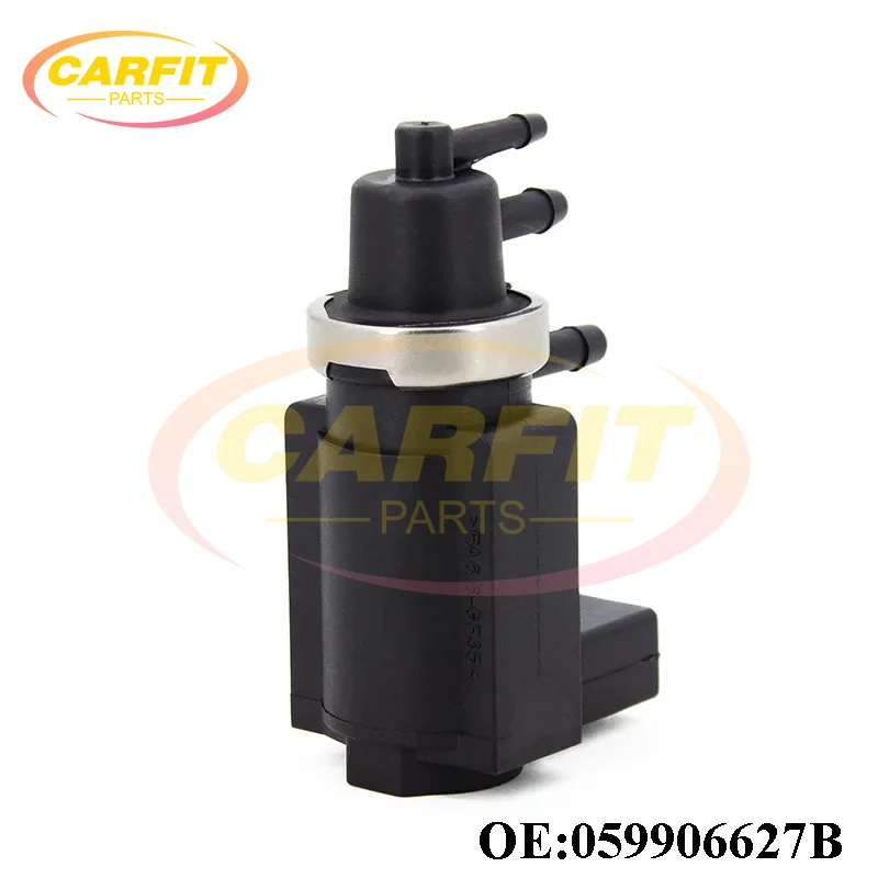 High Quality OEM 059906627B 059906627C Turbo Boost Pressure Solenoid Valve For Audi A6 Avant Allroad 2.5 TDI Auto Parts