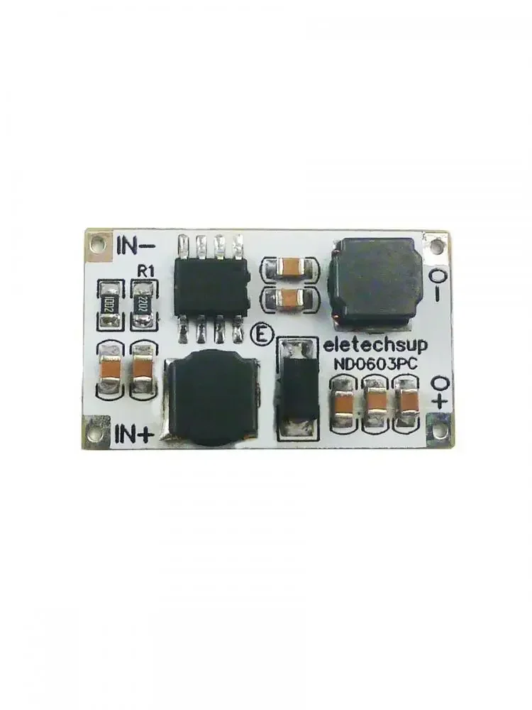 Module convertisseur Buck Boost automatique DC 1-6V à 3V 3.3V 4.2V 5V DC-DC pour Arduino ESP32 ESP8266