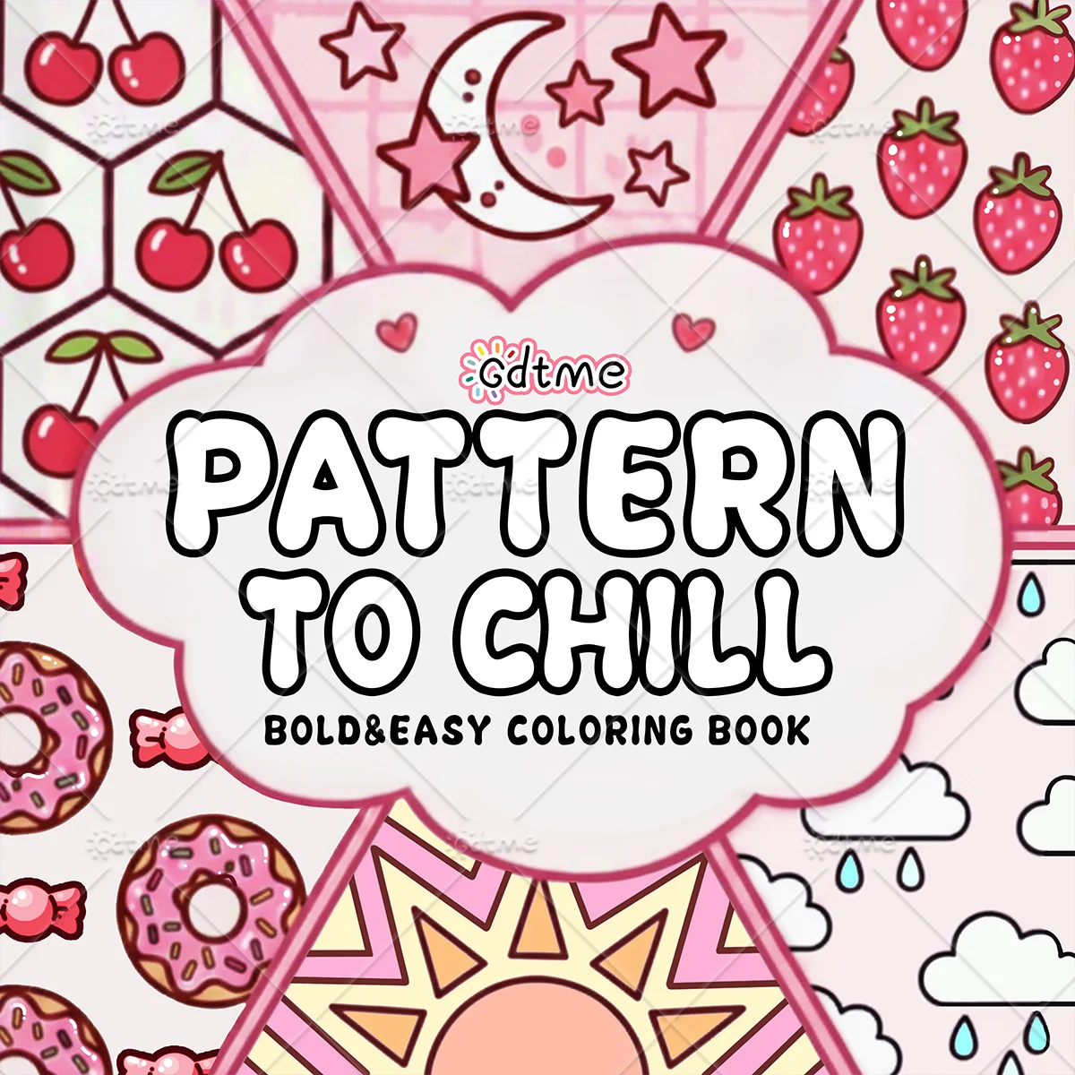 Food Y Snacks Coloring Book - Livro de Colorir para Adultos com