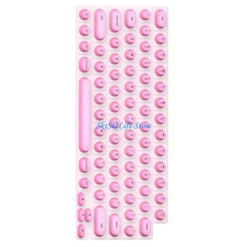 E65E Keyboards Cover for Long Nails for 2021 2024 and Air for Comfort in Office and Study