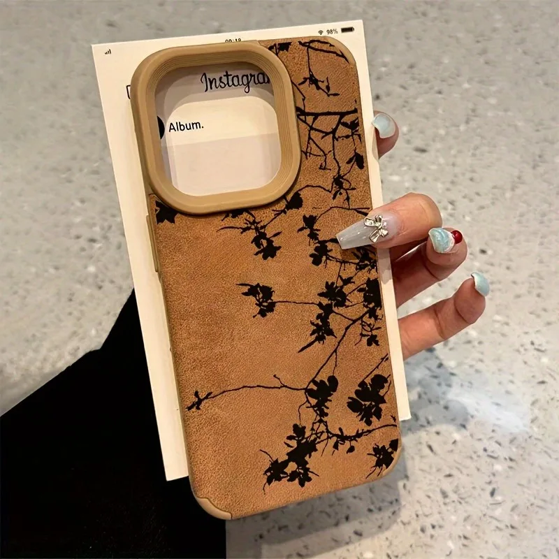 For iPhone 15 Pro Max Case Suede Faux Leather with High Value And Fashion Case For iPhone 11 12 13 14 XS Max X XR 16 Plus Cover