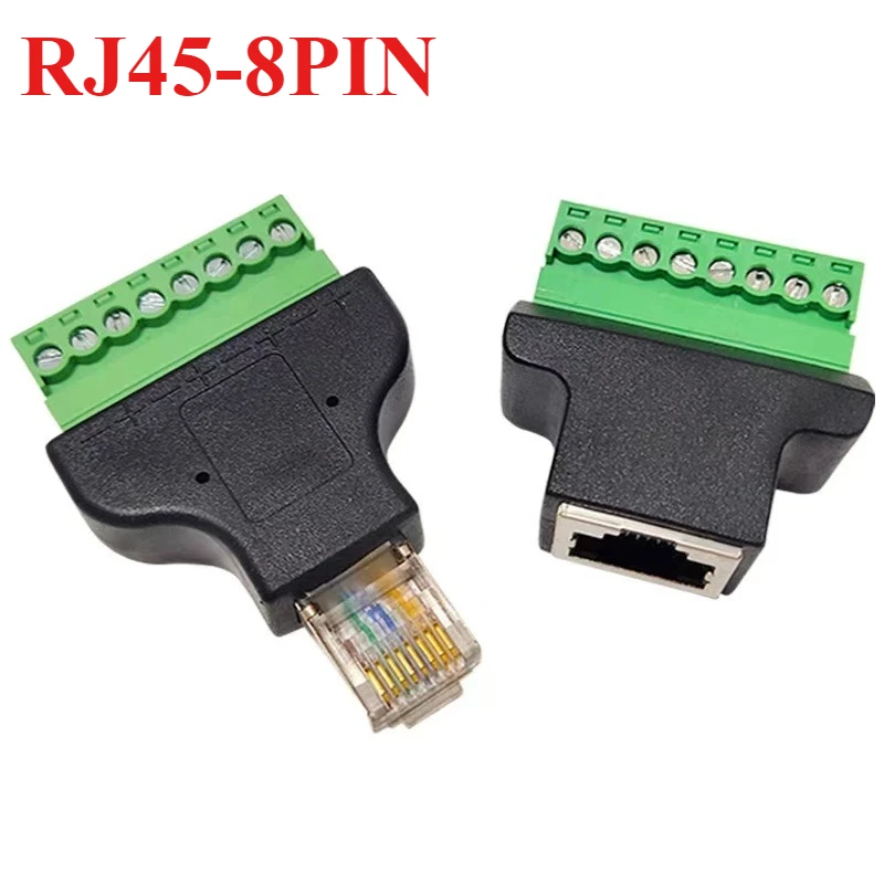 1Pcs RJ45 To Screw …