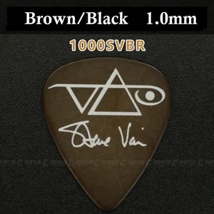 Ibanez Steve leitet Gummisignatur, Schilfvermittlung blass, 1,0 mm Mediator 8 Hauptverkaufsgitarren Steve Vai - №1