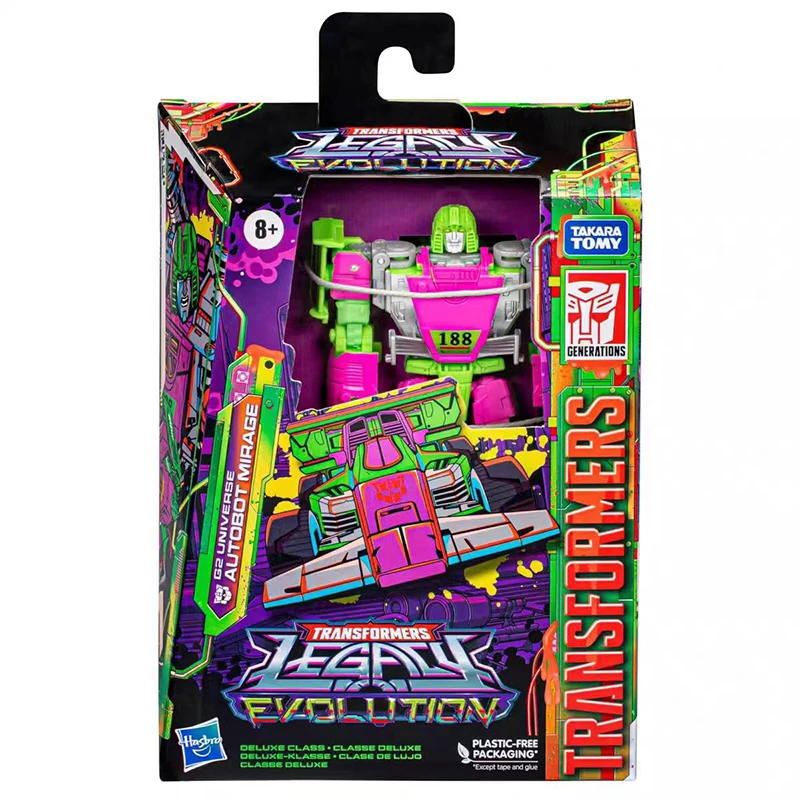 Hasbro transformadores legado evolução g2 universo jazz mirage extremidade morta ciclo laser sidewipe figura de ação modelo presente brinquedo para criança