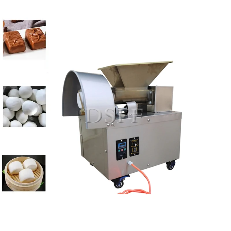 

New Commercial Automatic Dough Splitting Machine For Bread And Pizza Circular Dough Forming Machine