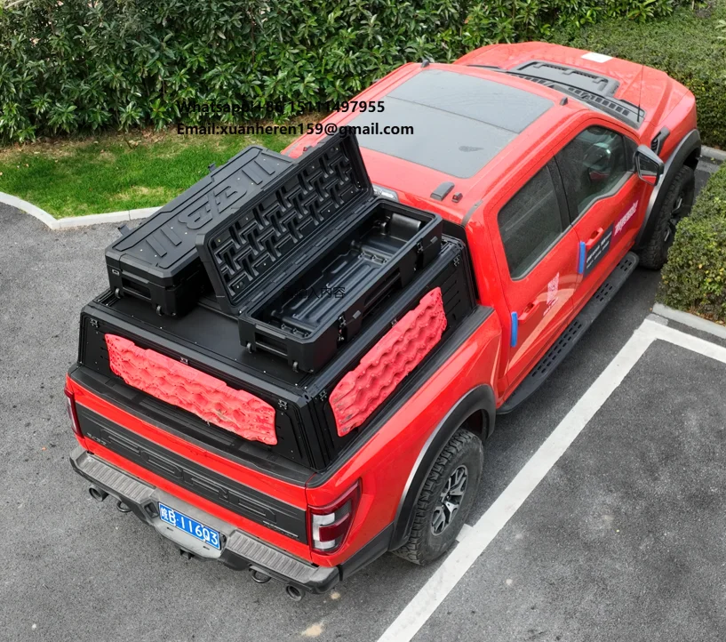 

Pickup Exterior Accessories Pickup Truck Bed PE Storage Box Roof Box for Pickup Truck Conversion