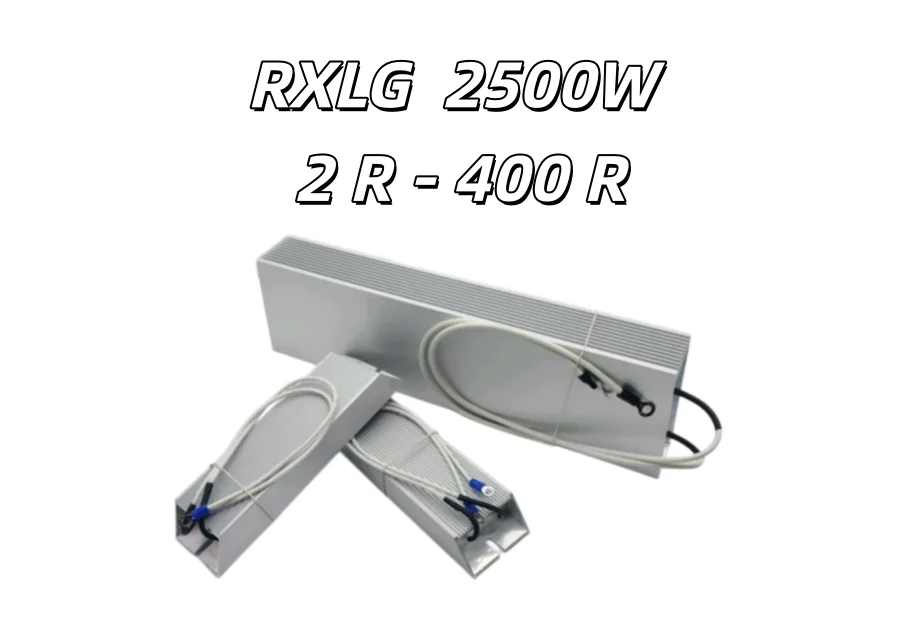 RXLG 2500W 2R - 400R ohm Aluminum Shell Braking Resistor Trapezoidal resistor
