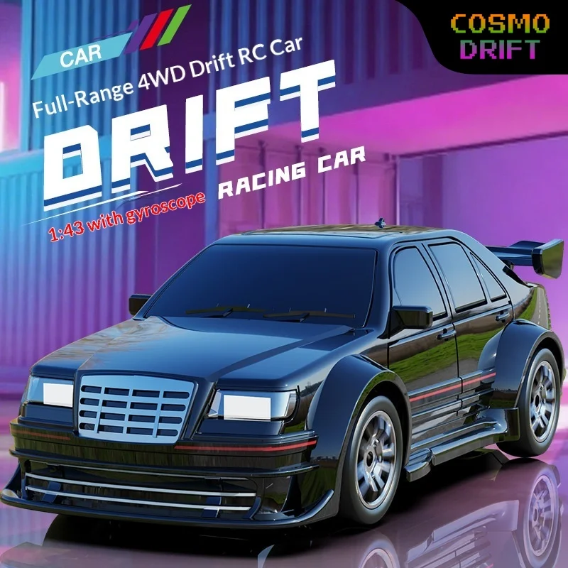 KF30 RC Drift Racing Car 1:43 Scale 2.4G 4WD Full Proportional Control With Gyroscope High Speed Remote Control Toy Car For Kids