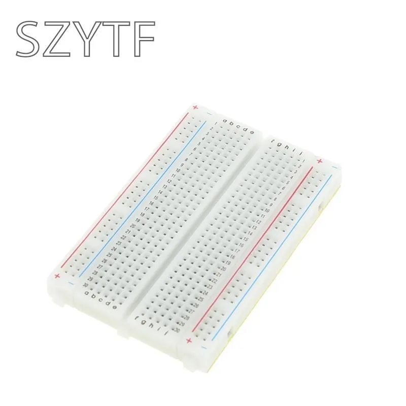 Mini Breadboard 400 Tie Punten Universele Prototype Circuit Board Voor Arduino Elektronische Solderen Brood Board Prototyping Plaat