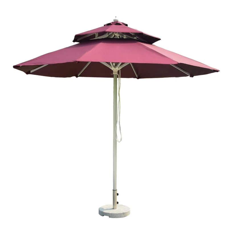 

Commercial stall umbrella, central column umbrella, outdoor terrace Datai coffee shop umbrella