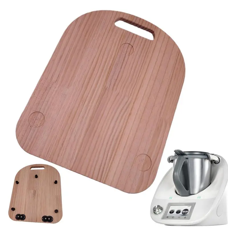 Sliding Board Kitchen Appliance Mover Wooden Mixer Slider Mat Kitchen Countertop Storage Accessorie Waterproof Placemats Natural