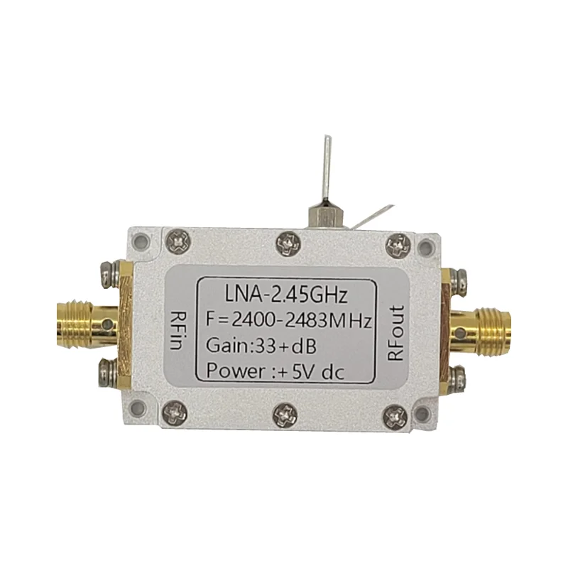 2,4 GHz rausch armer Verstärker HF-Verstärker Filter Bild übertragungs verstärker 2450MHz lna