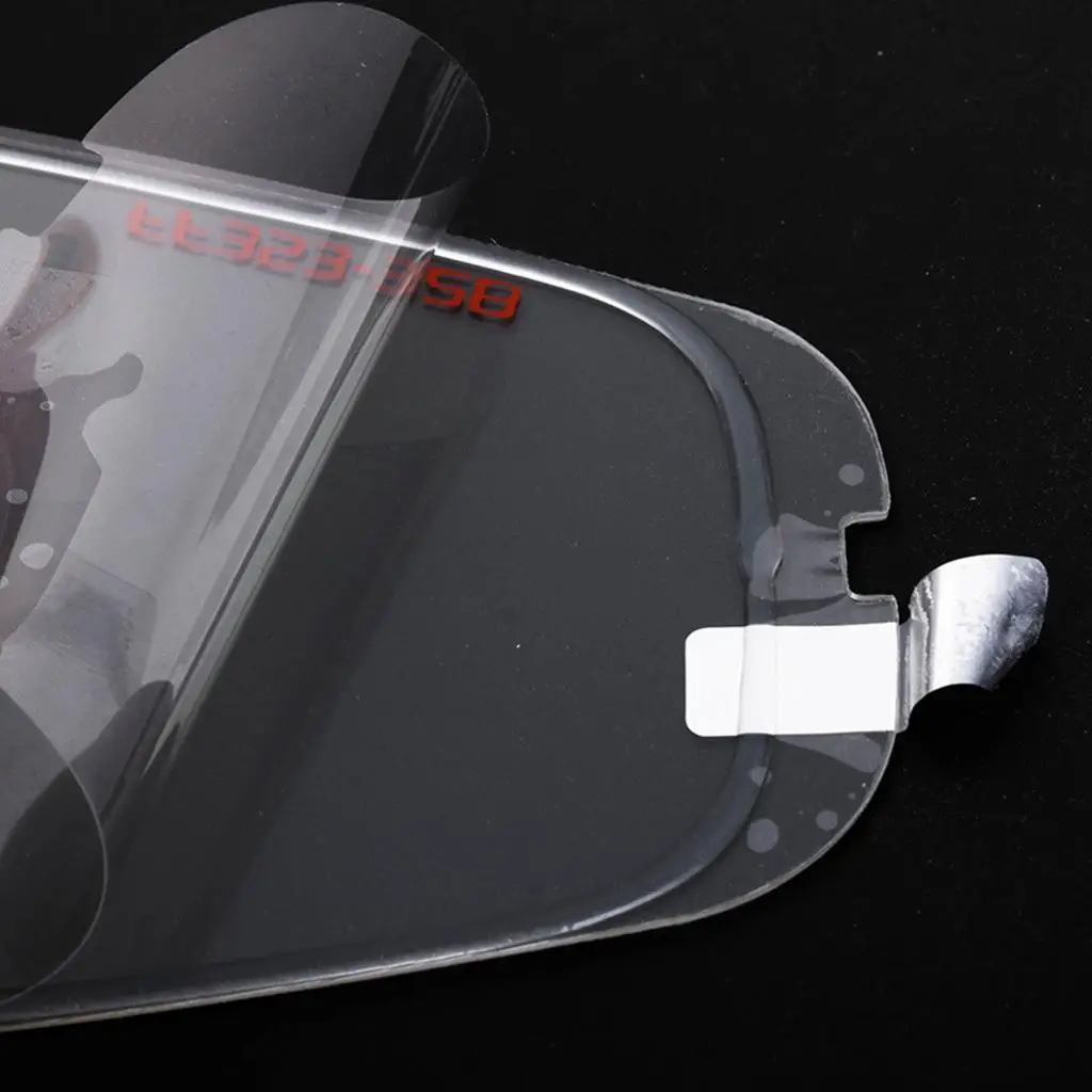 

Motorcycle Helmet Anti Fog Film Visor Shield Waterproof Replacement Lens for Universal Helmet Models