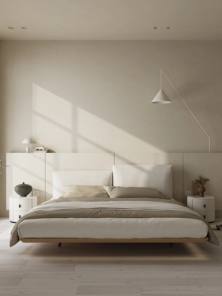 

Подвесная кровать, кровать из хлопка и льна/цветlog, деревянная кровать Bai La/чисто-белая французская кровать из цельного дерева