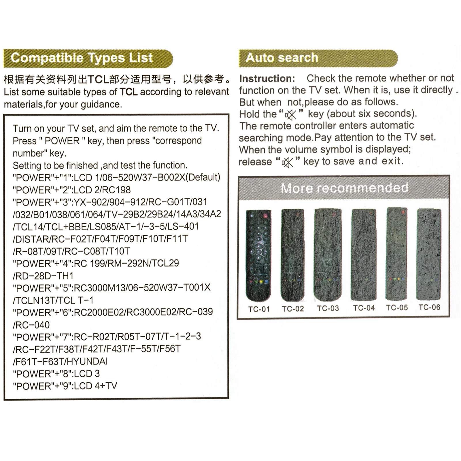 New Remote Control for TCL Thomson  Smart TV ERISSON RC3000E01 RC3000E02 08-RC3000E-RM201AA TLC-925 RC200 TC-97E PLUS