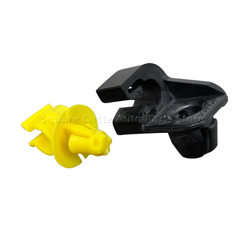 The 795059/792831 Is Suitable For Peugeot 3008 4008 5008 Hood Lever Fixation Buckle Yellow And Black Clip