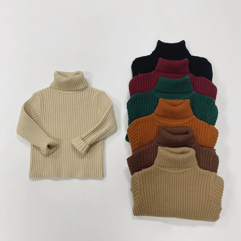 سترات أطفال جديدة لعام 2025 سترات للأولاد بياقة مدورة بلوفر بقاعدة صلبة سترات تريكو للأطفال بعمر 1-6 سنوات سترات للأطفال #3